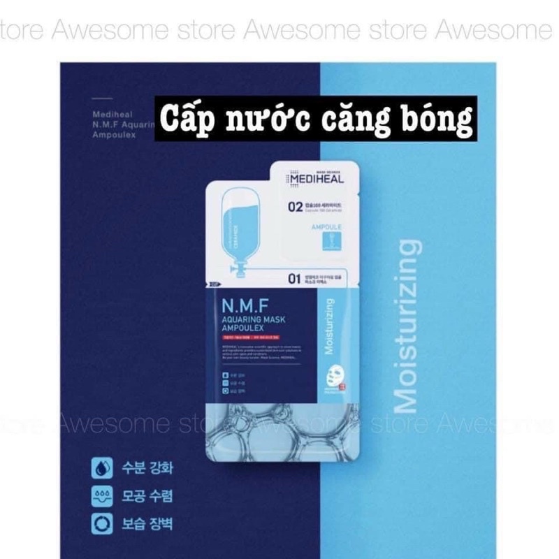 Mặt nạ Mediheal phiên bản mới gồm 2 bước siêu đỉnh chóp