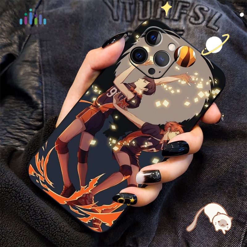 Ốp Điện Thoại Mềm Hình Haikyu!! Cho Samsung Galaxy A02s A03S A13 A33 A53 A73 Plus Lite JE52 Anime Haikyu Có Sẵn Hàng Mới