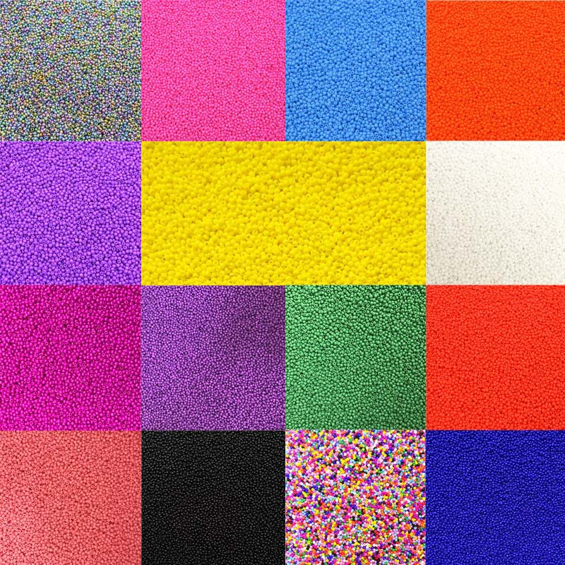 Bộ 1000 hạt thủy tinh thật dùng làm vòng tay/Vòng cổ DIY