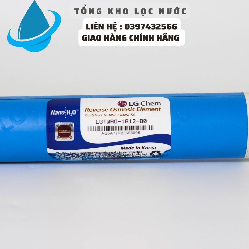 Lõi lọc nước ro LG chem .. Lõi lọc nước máy Kangaroo, Karofi, Sunhouse, Aqua.