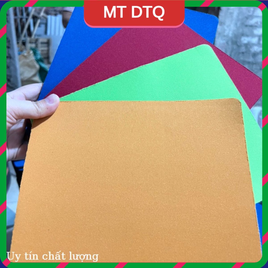 Miếng lót chuột máy tính chống trơn trượt, bàn di chuột nhiều mầu sắc siêu dễ thương chắc chắn bền bỉ với thời gian