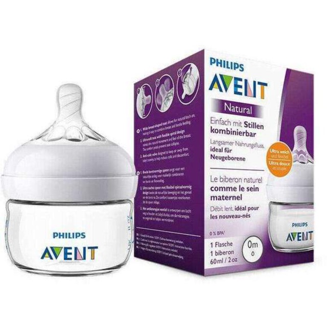 Bình sữa AVENT Natural thế hệ mới 2.0 dung tích 125-260-330ml