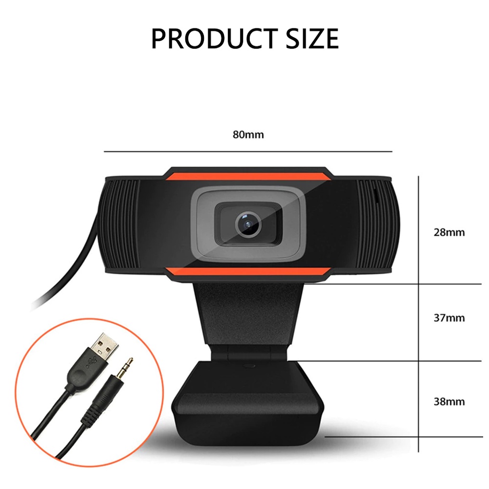 Webcam máy tính có mic Full HD 1080p full box siêu nét dùng cho PC Laptop Học Online Qua ZOOM - Gọi Video Zalo