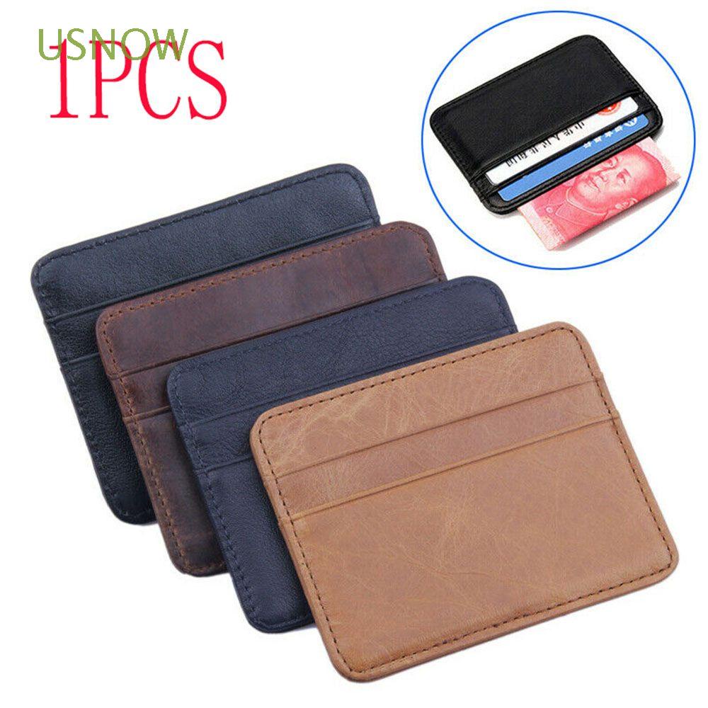 Ví Da Dáng Vuông Nhiều Màu Sắc Thời Trang Cho Nam