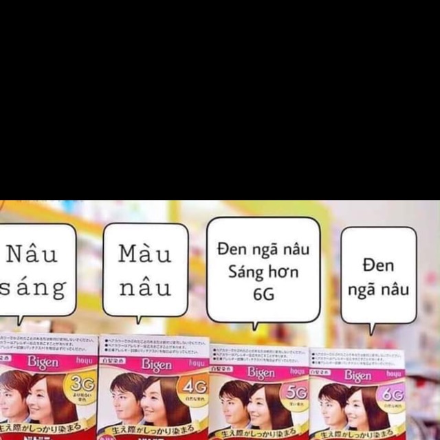 Thuốc nhuộm tóc bigen