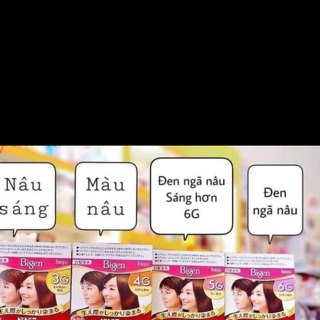 Thuốc nhuộm tóc bigen