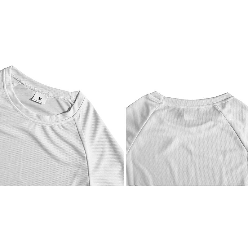 Áo Thun Thể Thao Tay Dài Cổ Tròn Màu Sắc Đơn Giản Chất Liệu Nhanh Khô Thoáng Khí Cho Nam