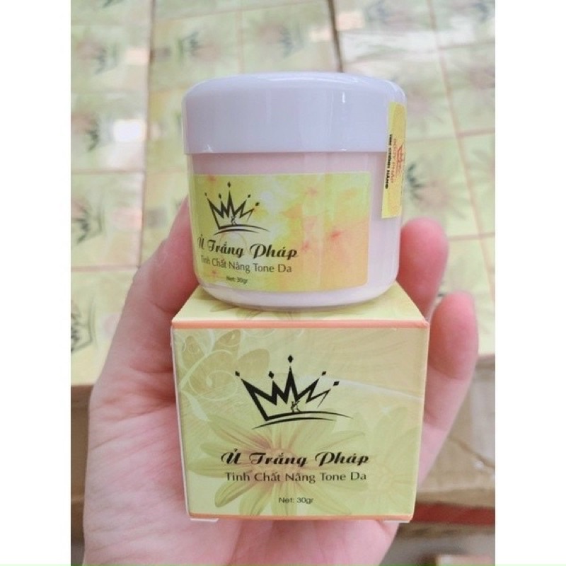 CHÍNH HẢNG- KEM BODY PHÁP SIÊU TRẮNG MỊN- TẶNG KÈM Ủ TRẮNG PHÁP