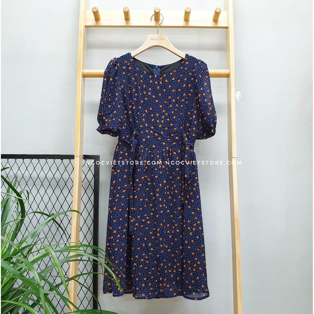Đầm Babydoll Cột Nơ Hông SP028391 - SP028394 (hình thật) | BigBuy360 - bigbuy360.vn