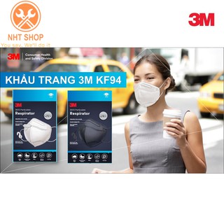 Combo 5 Cái Khẩu Trang 3M 9013 Chuẩn KF94 Nhập Khẩu Korea 100% - NHT Shop