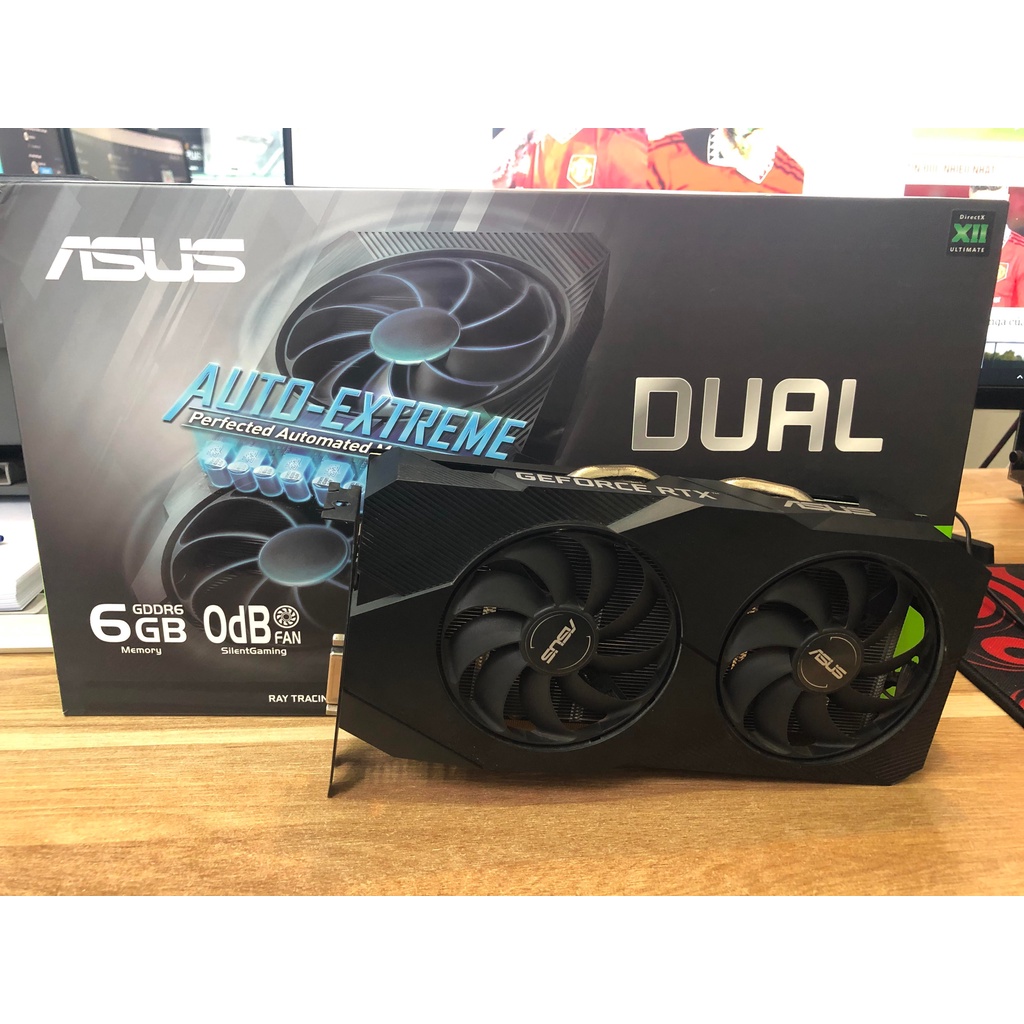 ASUS Dual GeForce RTX 2060 OC EVO 6GB GDDR6