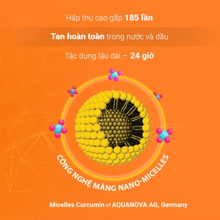 Thực phẩm chức năng Nghệ Micell Adiva 30 viên