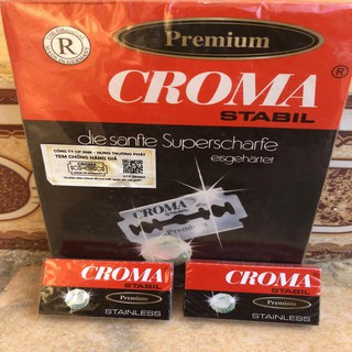 Lưỡi Cạo Râu CROMA Hộp 10 lưỡi
