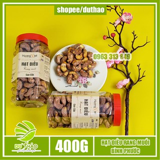 Hạt điều rang muối vỏ lụa Bình Phước 400