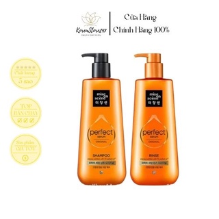 Set Cặp dầu gội +Dầu Xả Hàn Quốc Mise-en  680ml/ Chai Mượt Tóc, Phục Hồi Tóc Hư Tổn KoreaStore