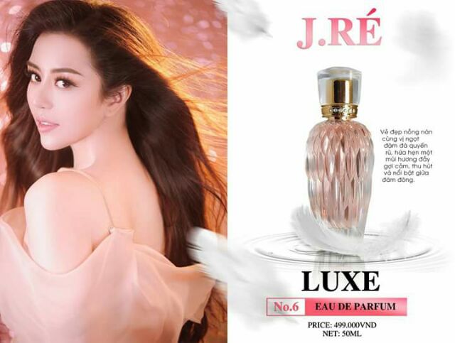 HÀNG CHÍNH HÃNG _ NƯỚC HOA NỮ CAO CẤP LUXE JRE HƯƠNG THƠM THANH MÁT, DỊU NHẸ CHO PHÁI NỮ