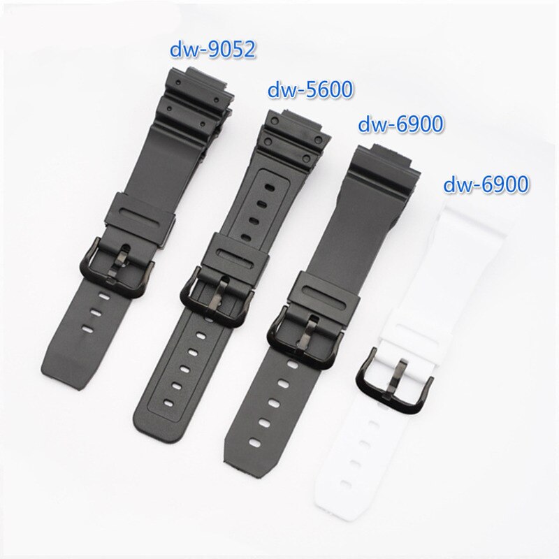 Dây Đeo Thay Thế Bằng Silicon Chống Thấm Nước Và Mồ Hôi Cho Đồng Hồ Casio Gshock DW5600 DW9052 DW6900