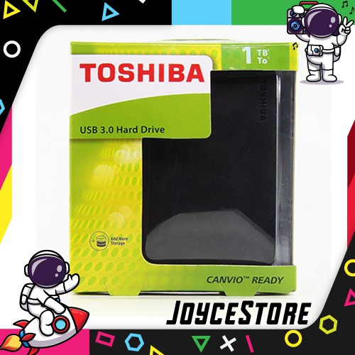 Box HDD Toshiba Canvio Basics 500GB/1TB/2TB/3TB 2.5’’ USB 3.0