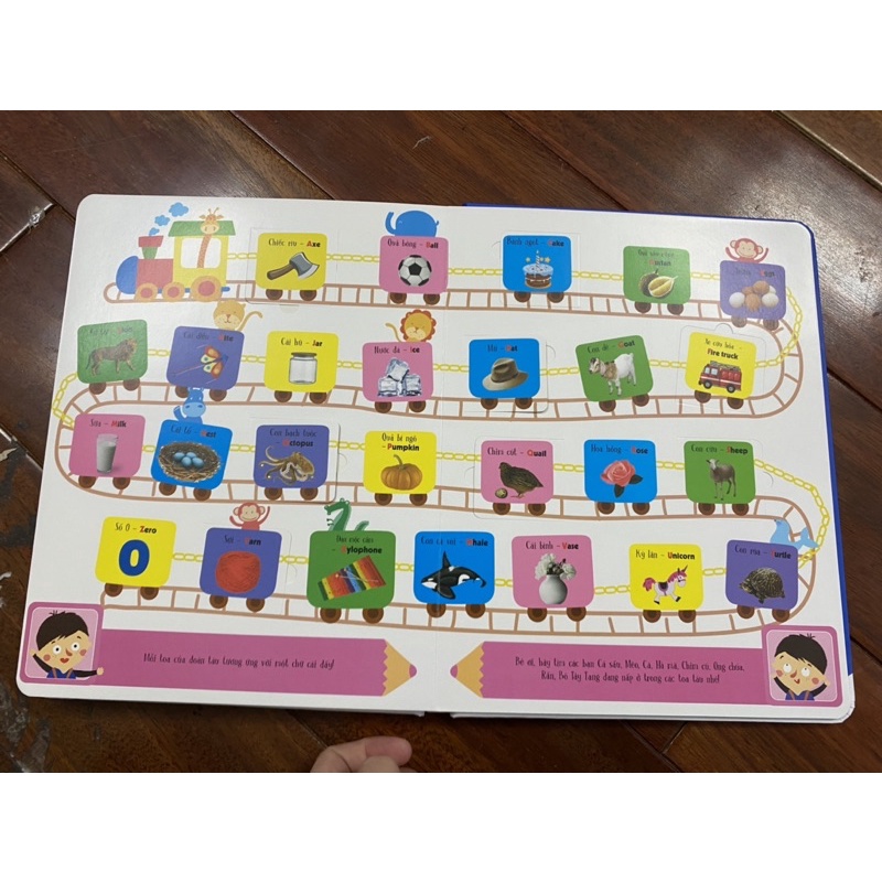 Sách-Lật mở khám phá - My ABC - Bảng chữ cái Tiếng Anh cho bé