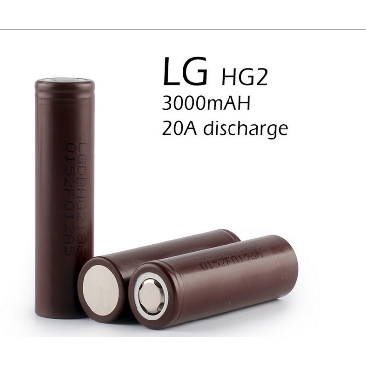 Pin 18650 LG HG2 3000mAh Xả 20A