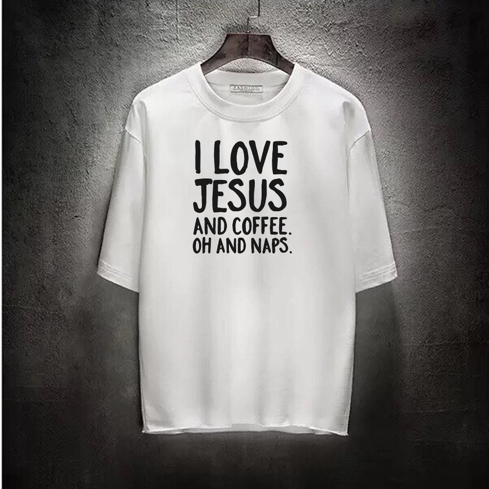 ÁO THUN I Love Jesus THỜI TRANG AOMI PHONG CÁCH HIỆN ĐẠI