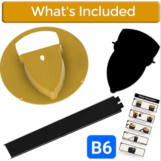 Bẫy Chuột Thông Minh Bằng Nhựa, Nắp Trượt Tự Động Bập Bênh Hiệu Quả