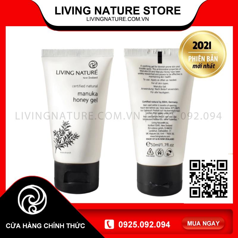 [Official Store] Gel mụn Living Nature Manuka Honey Gel 50ml | BigBuy360 - bigbuy360.vn