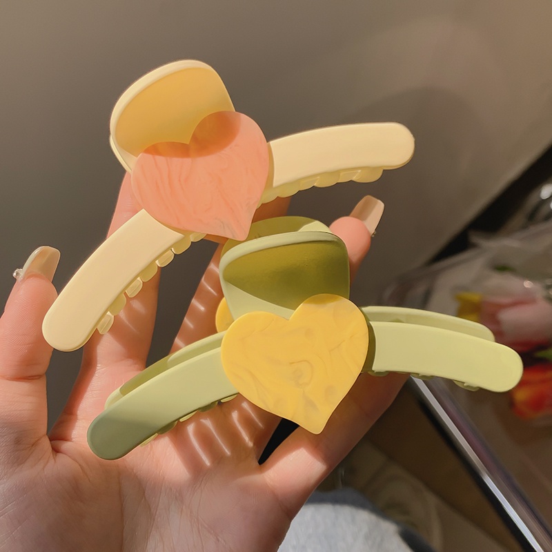 Kẹp Tóc Hình Trái Tim Thời Trang Dành Cho Nữ