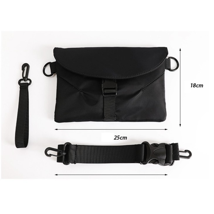 Túi Đeo Chéo Nam Giá Rẻ Kết Hợp Clutch Cầm Tay Hot trend Style Hàn Quốc Nhỏ Gọn