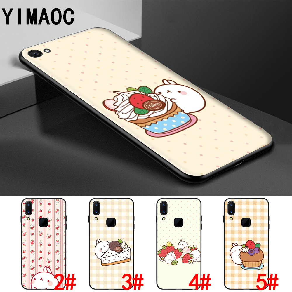 Vivo Y17 Y12 Y53 Y55 Y69 Y71 Y81 Y91 Y93 Y95 Y91C V5 Lite Y66 Y67 37Q cute chocolate clipart Soft Case