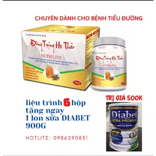 Đông Trùng Hạ Thảo Nutrilive sữa non, ổn định đường huyết, tăng sản sinh Insulin ngừa biến chứng cho người tiểu đường.