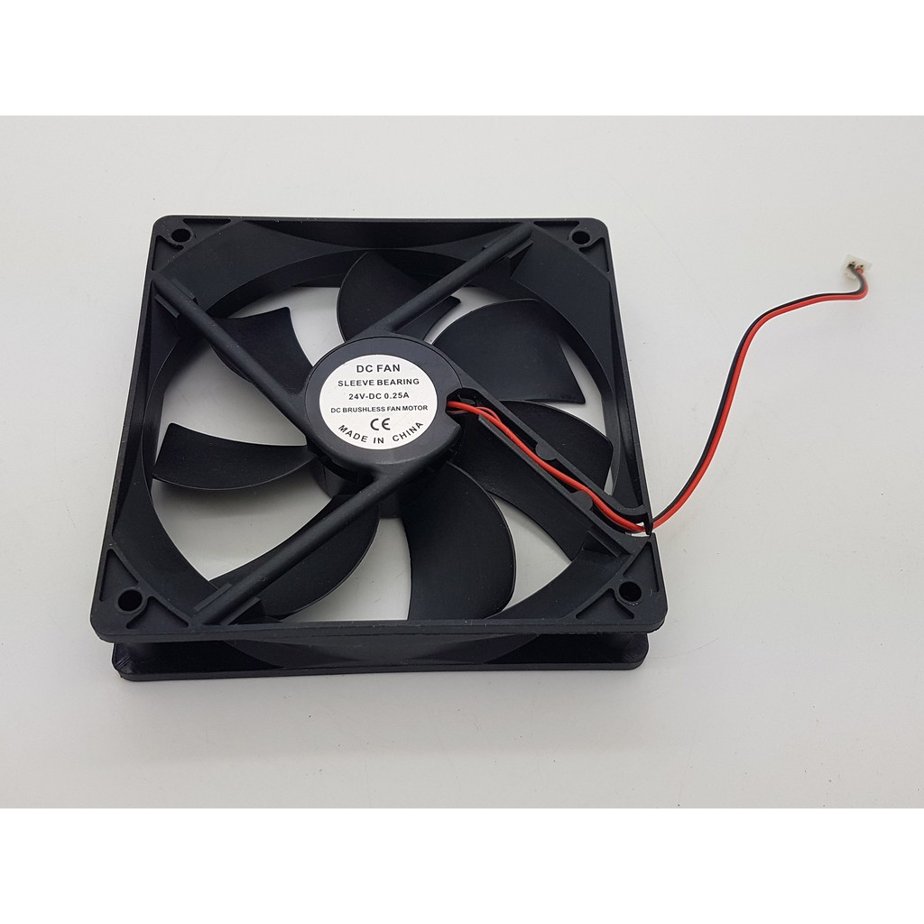 Quạt Dc 24v 12x12 cm / Fan Dc 24v Chất Lượng Cao