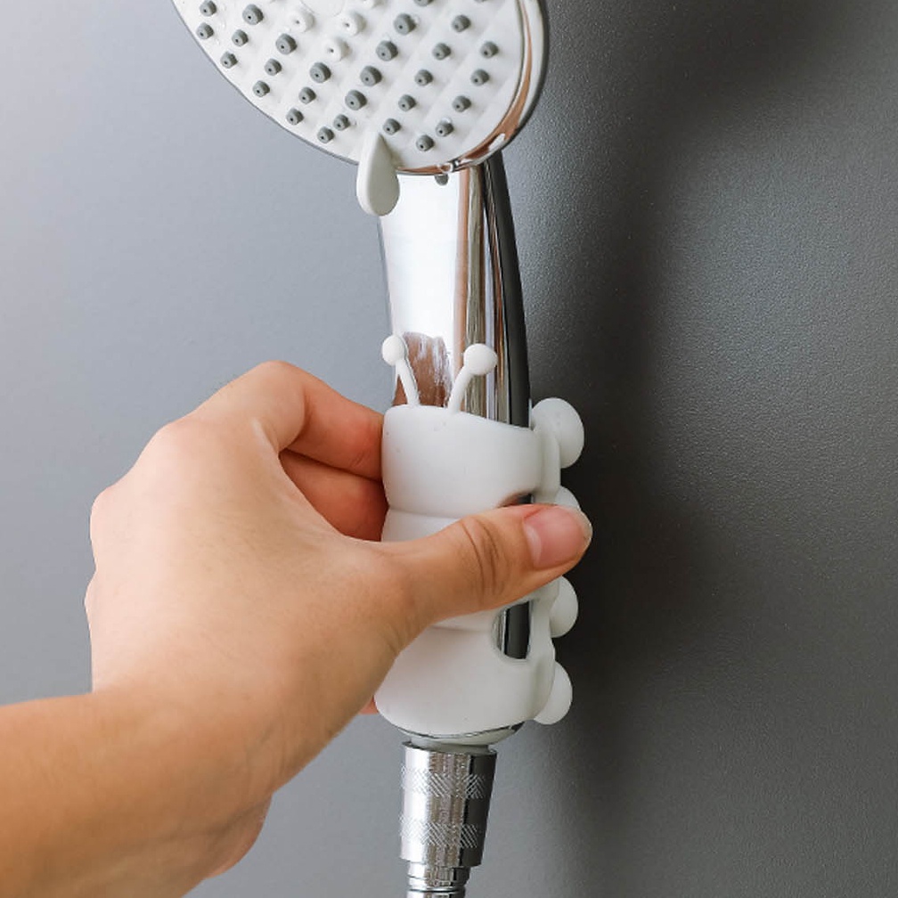 Giá đỡ vòi hoa sen Shepherd SN3162 có cốc hút bằng silicon dành cho nhà tắm