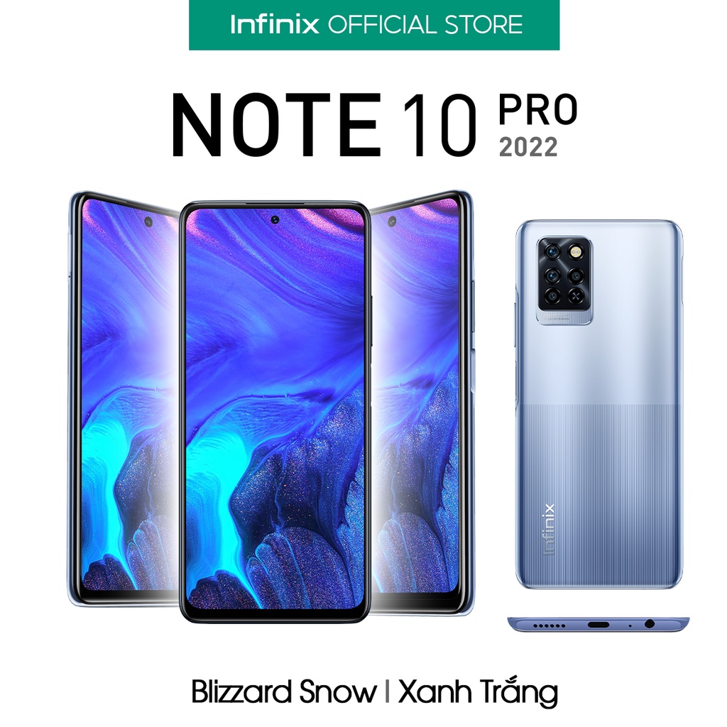 Điện thoại Infinix Note 10 Pro  - Hàng chính hãng - Bộ nhớ khủng