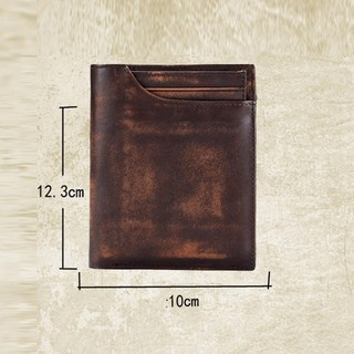 VÍ GẤP NAM DÁNG ĐỨNG DA RETRO - 2281907