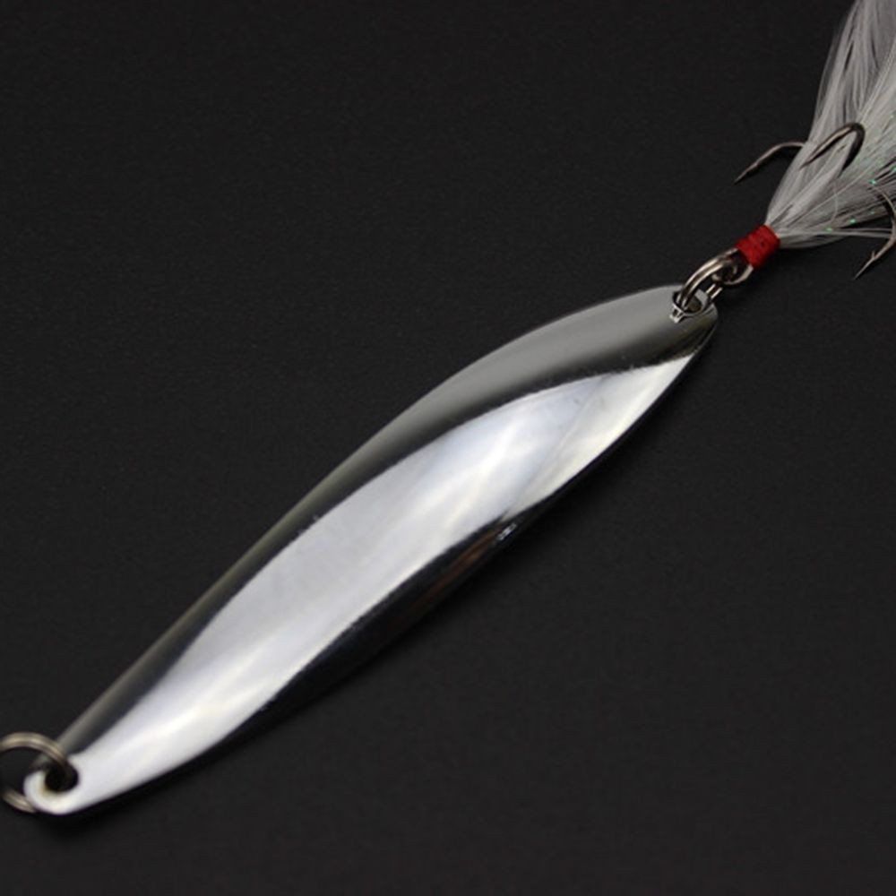 Bộ 2 Mồi Câu Hình Cá Có Lưỡi Câu Kim Loại