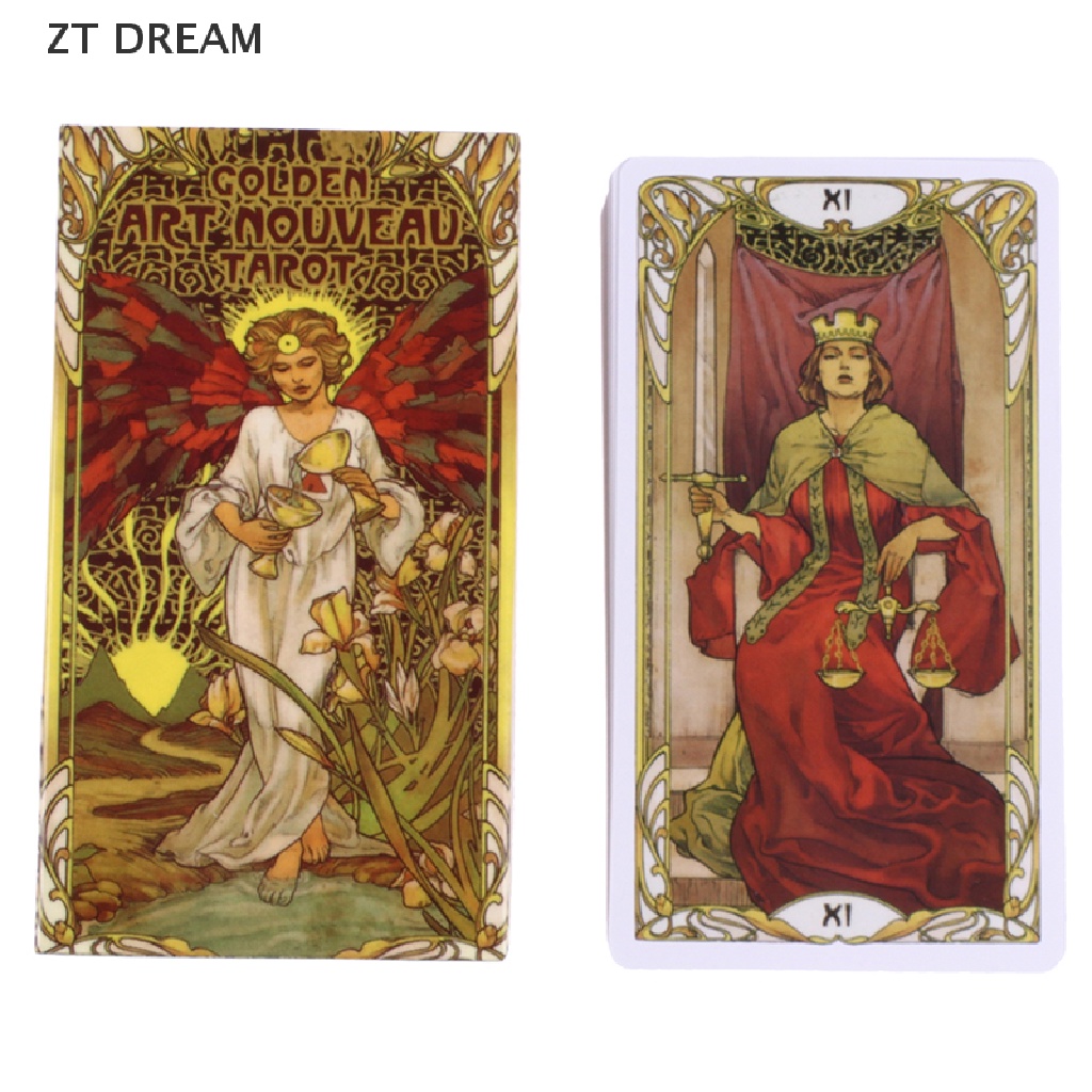 Bộ Bài Tarot Vàng 12 * 7cm 07
