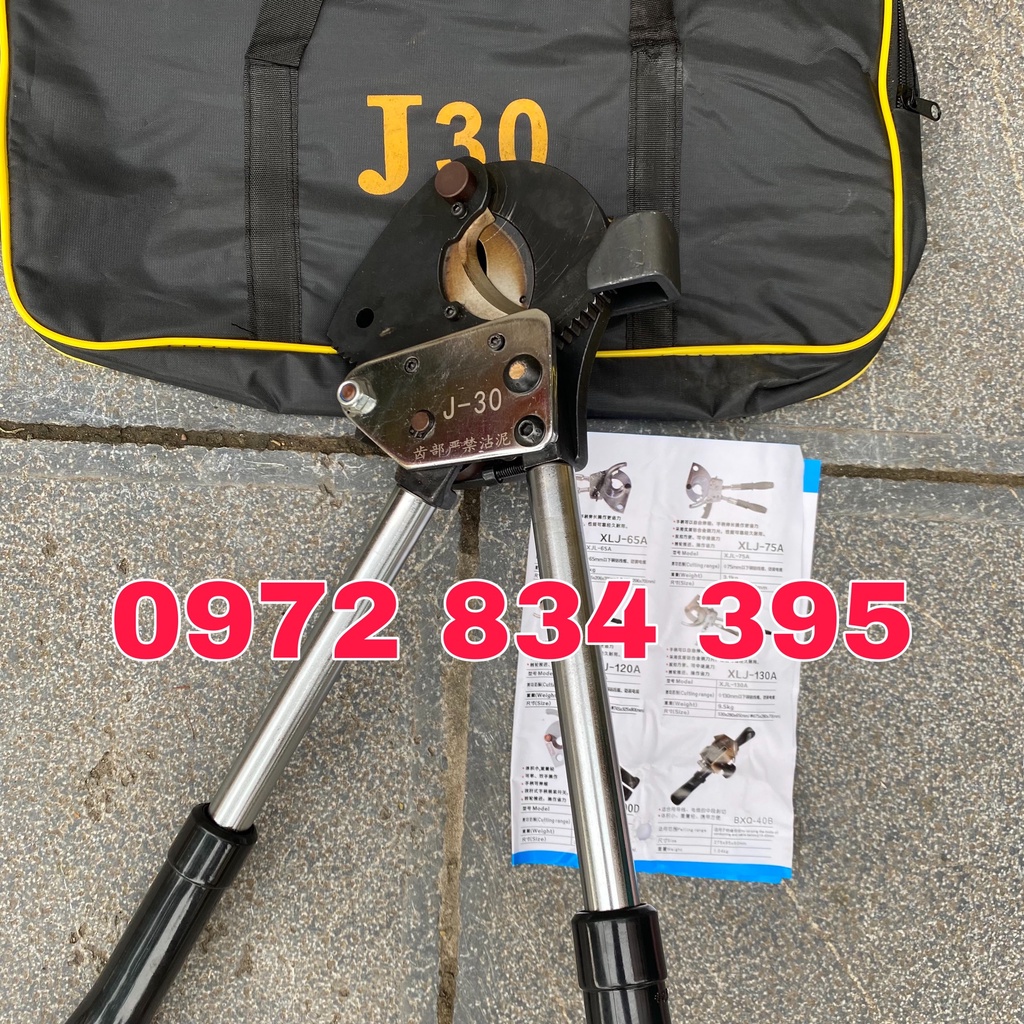 kìm cắt lõi thép j30,kìm cắt cáp nhông j30