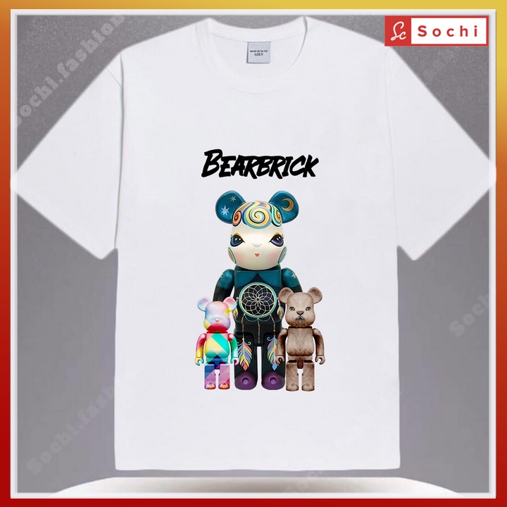 Áo cộc tay nam nữ Gấu Brick phong cách Hàn Quốc thời trang cao cấp CZ643