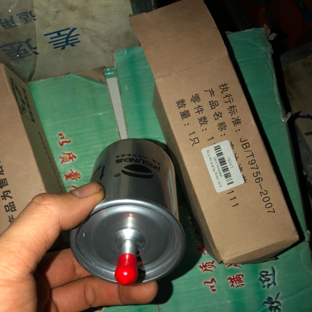 Sản phẩm gia đình làm: lọc xăng xe 5 tạ