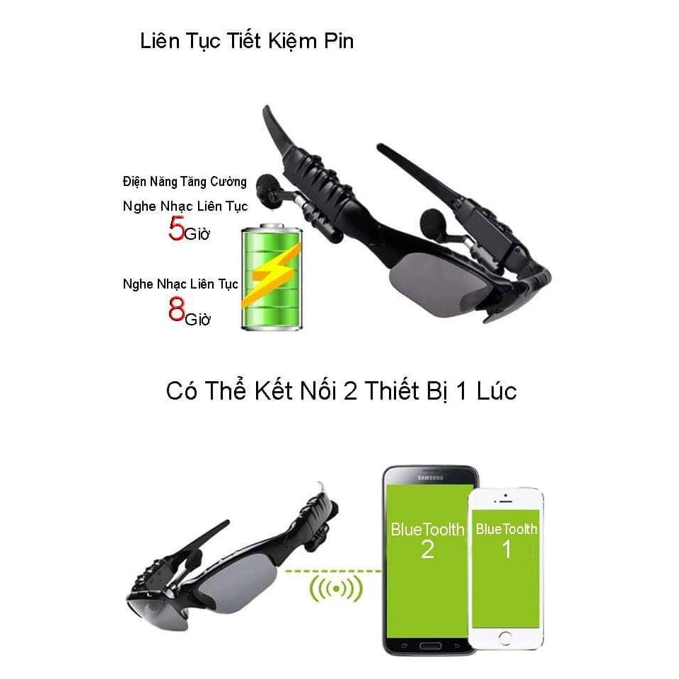 Sản Phẩm Thông Minh Mắt Kính Tai Nghe Kết Nối Bluetooth / Sản Phẩm Hot 2 Trong 1