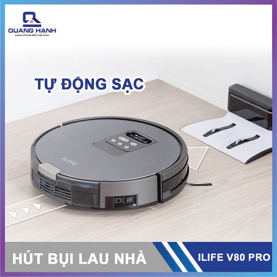 Robot hút bụi lau nhà iLife V80 Pro [ Hàng chính hãng xuất Châu Âu]