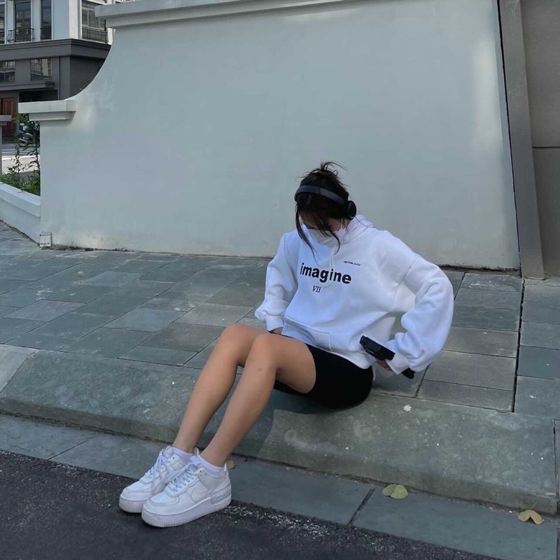 Áo Sweater Imagine Form Rộng Unisex Tay Bồng Unisex | BigBuy360 - bigbuy360.vn