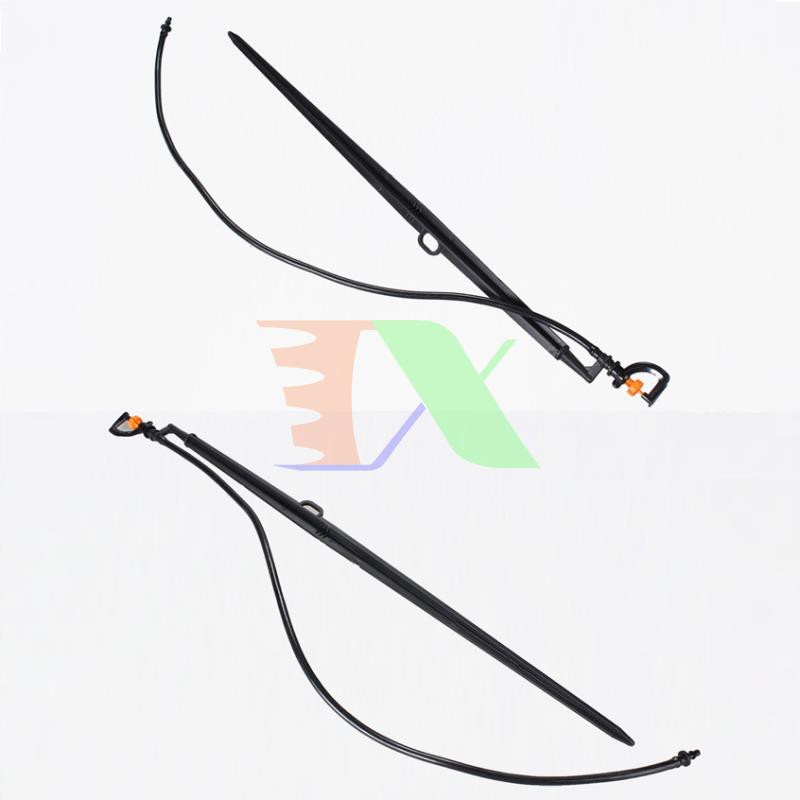 Bộ Kit 16 Que cắm tưới xoay đầy đủ dây, phụ kiện, TX-DIY-01, Kit tưới tự lắp DIY Béc Tưới xoay 306 độ