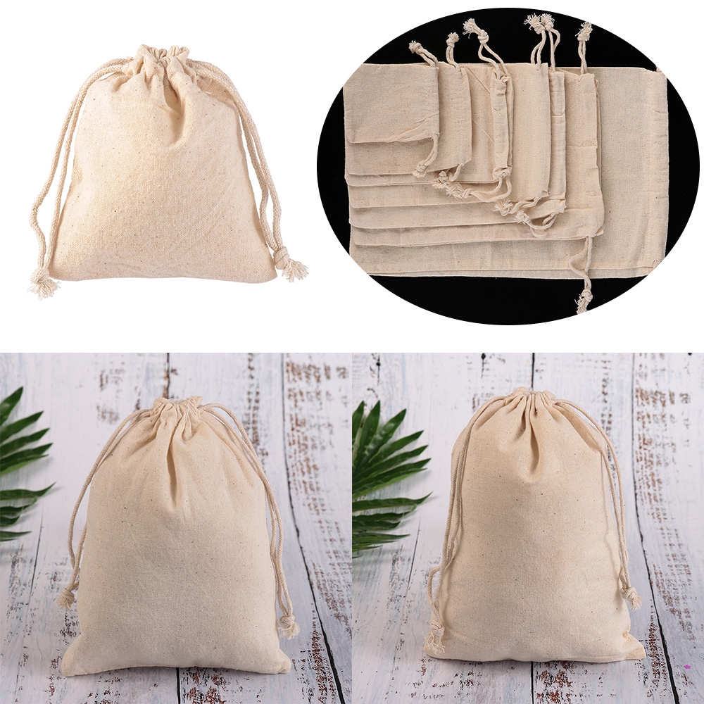 Túi vải rút dây đựng rau củ quả tiện lợi