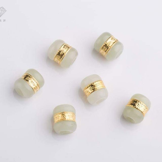Lu Thống Bạch Ngọc Mạ Vàng Không Rỉ, Không Đen