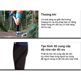 Bó bắp chân PROTEC 3D FLAT CALF SUPPORT