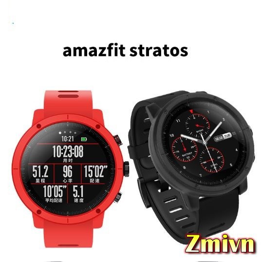 Case viền PC Amazfit Stratos - ốp viền PC Amazfit 2 Sikai