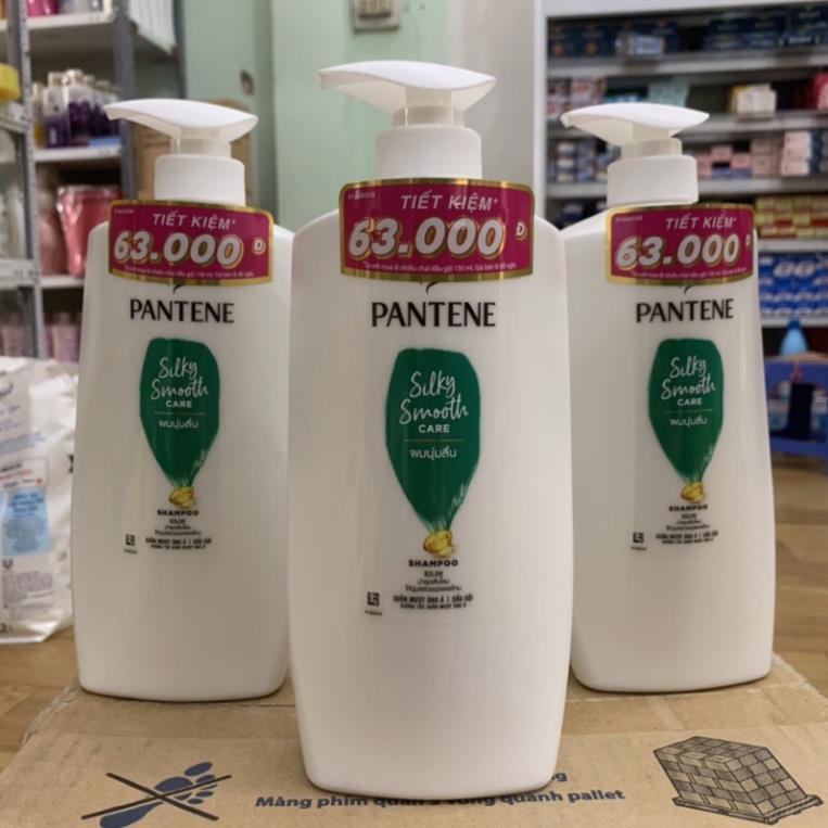 Dầu gội Pantene Suôn Mượt Óng Ả 900ml