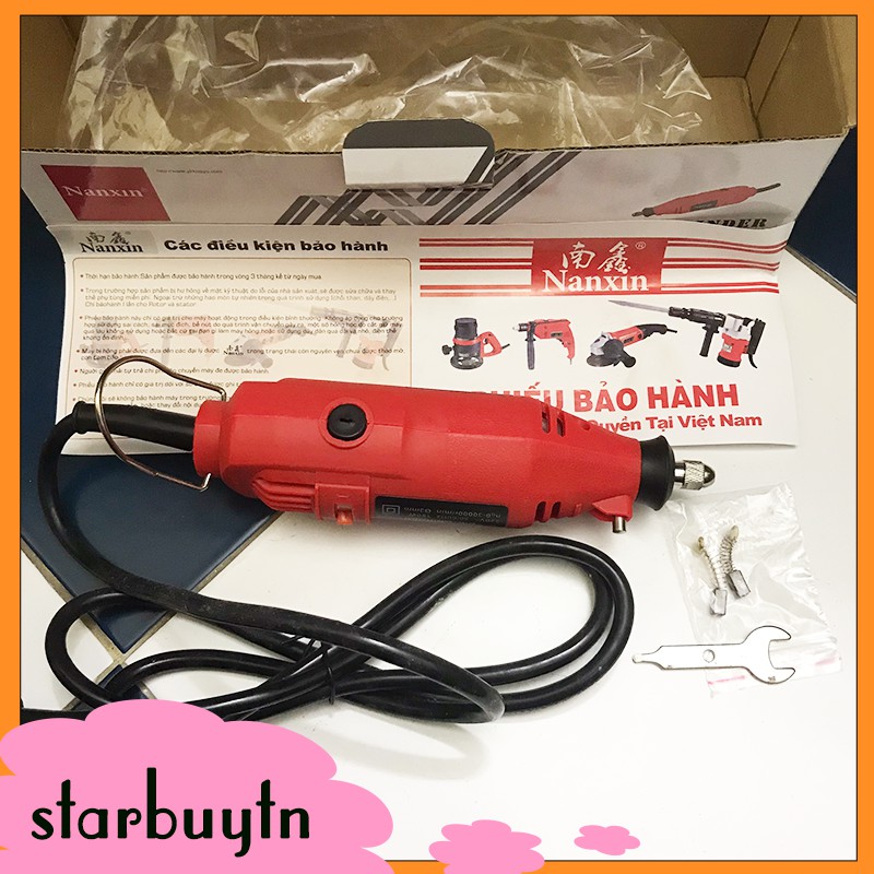 máy khoan mini Nanxin 5032 chạy điện 220, khoan con chuột